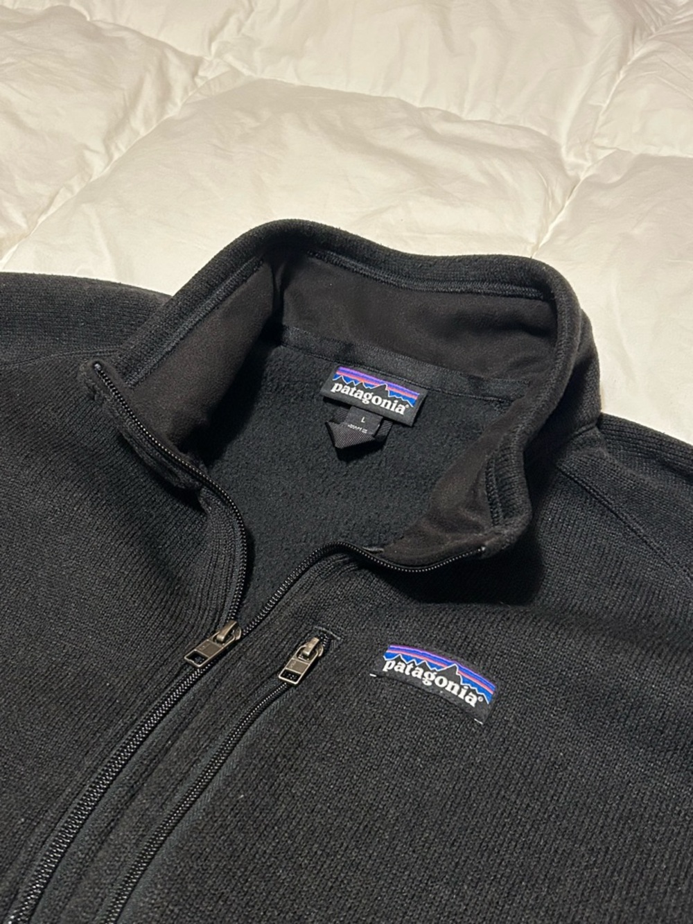 Patagonia Men’s Better Sweater 1/4 Zip Pullover Black